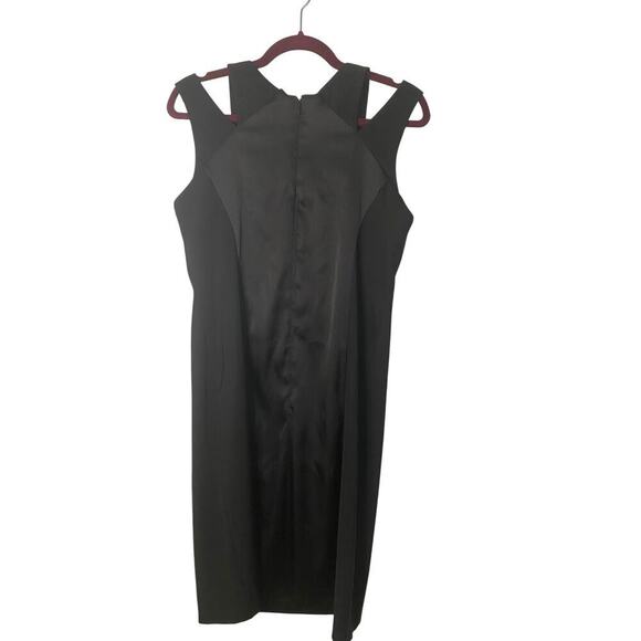 Connected Cutout Black Dress Size 12 - Picture 2 of 4